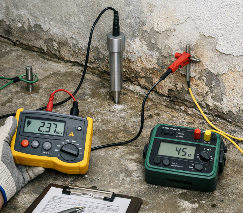 Bölük Mühendislik zemin duvar yalıtımı testleri elektriksel ölçüm ve raporlama